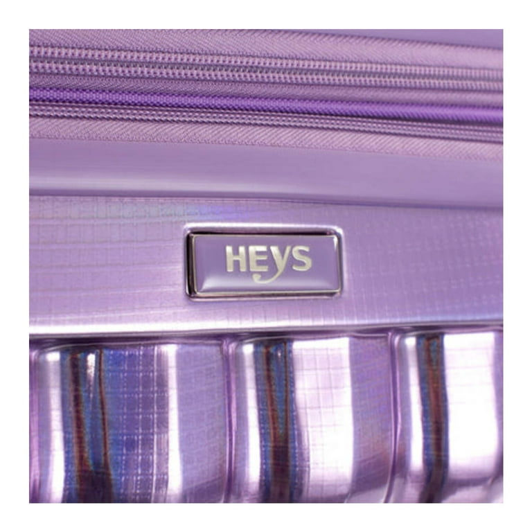Set Purple 3-Piece (30-Inch, Luggage 21-Inch) Locks Heys Astro and Built-In with 26-Inch, Bags TSA