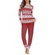 thumbnail image 1 of Conjuntos de pijamas de manga larga para mujer, ropa de dormir para el hogar, ropa de noche, ropa de estar por casa, conjuntos de dos piezas, regalos de navidad, 1 of 4
