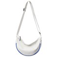 thumbnail image 1 of Bolsa bandolera correa ajustable monederos femeninos para vacaciones de fin de semana (blanco) JShteea Para Estrenar, 1 of 9