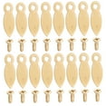 thumbnail image 5 of FOMIYES Decorative Photo Frame Fastener 100 Pcs Golden Iron Flat Rectangular Shape for Home Use 0.83X0.31X0.04in, 5 of 8