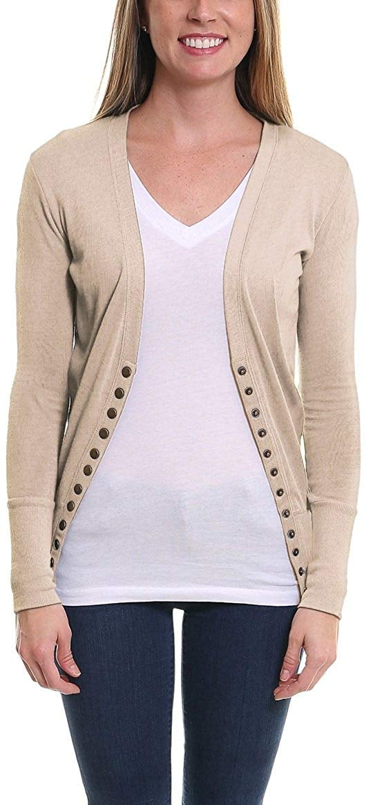 Plus size button down sweaters Clearance