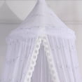 thumbnail image 3 of STAHMFOVER sequins Kids Bed Canopy for Girls Baby Crib Fairy Dream Princess Bed Canopy Hanging Mosquito Net Reading Nook Canopies Room Decor, 3 of 8