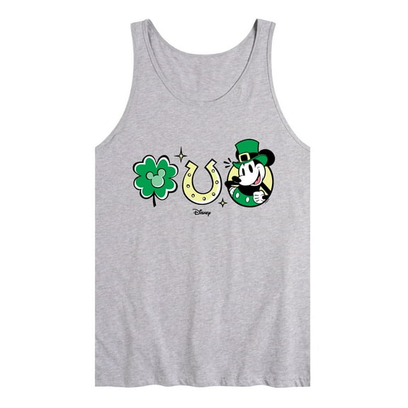Disney - Mickey St Patricks Icons - Men's Jersey Tank Top
