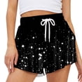thumbnail image 1 of Aayomet Shorts pour Femmes Mode Décontractée avec Poches (Blanc, TTTG), 1 of 3