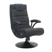X Rocker Covert 2.1 Wireless Audio PU Leather Console Gaming Chair with Pedestal, Black