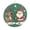 Pattern-2, variant on Ceramic Ornament Colorful Rainbow Flowers Gnome Personalized Christmas Ornament Spring Summer Gnome Ornament Christmas Ornaments for Christmas Tree Decorations