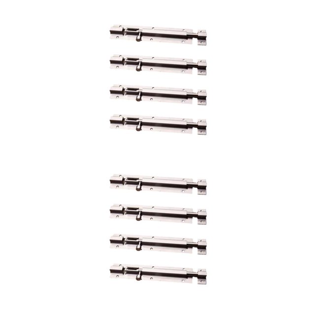 Maytalsory 4pcs/set Stylish Door Upgrade Home Security With Easy Installation Satisfaction Guaranteed Sliding Door Lock 5 inch 2PCS