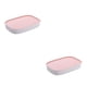 thumbnail image 3 of Recipiente de comida ligero Yuarrent 2Conjunto Rosa, 3 of 6
