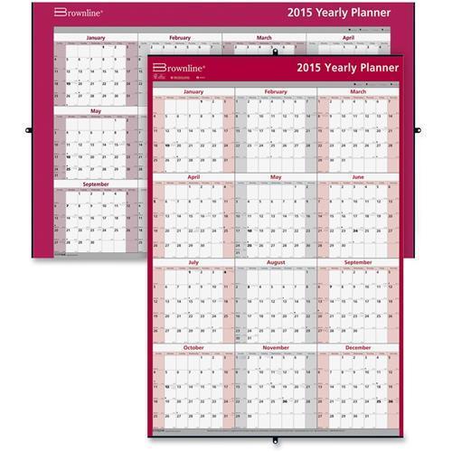 C177468 Brownline Laminated Yearly Wall Calendar Yearly 32 X 48 C177468 Brownline Laminated Yearly Wall Calendar Yearly 32 X 48