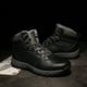 thumbnail image 4 of Botas de cuero de PU cómodas para hombre invierno cálido para viajes al aire libre (44) negro Likrtyny Tenis De Mujer Tenis De Hombre, 4 of 7