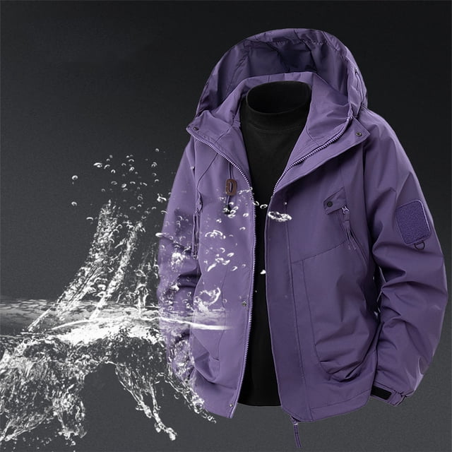 pstuiky hombres de manga larga, Chaqueta informal de hombre de color liso con capucha, manga larga y bolsillo con cremallera, estilo stormtrooper Tops casuales para hombres l