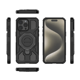 thumbnail image 4 of Funda GANGXUN para iPhone 15 Pro , magnética, ligera, soporte 360°, antigolpes, 4 of 4