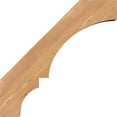 thumbnail image 3 of Ekena Millwork 3 1/2"W x 16"D x 16"H Balboa Smooth Knee Brace, Western Red Cedar, 3 of 13
