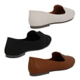 thumbnail image 3 of Flats Casuales Mama Lola 3 Pack Mujer Cómodos Formales Cafe Talla 26, 3 of 4