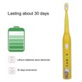 thumbnail image 1 of Toothbrush, Electric Sonic Toothbrush Household Rechargeable Waterproof Teeth  Electric Toothbrush with 4 Brush Heads 5 Vibration Modes and Smart Timer for Removing Plaque, 1 of 8