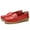 Red, variant on Bmisegm Fashion Womens Breathable Lace up Shoes Flats Casual ShoesCasual Shoes for Women Red 41
