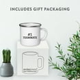 thumbnail image 4 of Koyal Wholesale Campfire Coffee Mug Thank You Gift, #1 Teammate, Set of 1, 4 of 4