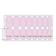 thumbnail image 3 of Valentine's Day Nails Wraps Designs Nails Decals Sticker,Adhesive Nails Art Decorations,Full Wraps Nails Polish Strips, 3 of 9