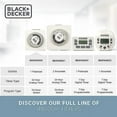 thumbnail image 2 of Black + Decker Indoor Polarized Timer (2 Pack), 2 of 7