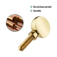 thumbnail image 4 of Tornillos 5 piezas de latón saxofón tornillos de apriete de cuello piezas de repuesto de saxofón accesorio de cobre receptor de cuello apriete tornillo de fijación universal para saxofón soprano alto Abody  Tornillos, 4 of 6