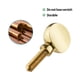 thumbnail image 2 of 5 uds tornillos de ajuste de cuello de saxofón de latón piezas de repuesto de saxofón cobre, 2 of 6