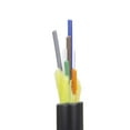 thumbnail image 6 of COMZON Black Indoor/Outdoor Fiber Optic Cable, 6 Fiber Singlemode, 9/125 Micron, Riser Rated, Spool, 1000 feet, 6 of 7