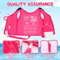 thumbnail image 7 of Gogokids Kids Swim Vest Neoprene Float Swimming Life Jacket Boys Girls Training Swimwear, 7 of 7