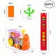 thumbnail image 2 of Almacén virtual Coche dominó locomotora eléctrica con sonido y luz descarga automática de fichas de dominó juguetes educativos para niños locomotora transparente/embalaje ANGGREK Otros, 2 of 5