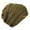 Brown Beaver, variant on ® Slouchy Winter Beanie Cap Hat, Hunter Green