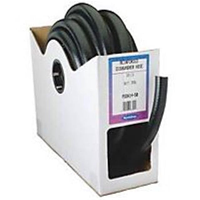 Tuyau de Vidange 0,87 Po x 50 Pi, Noir