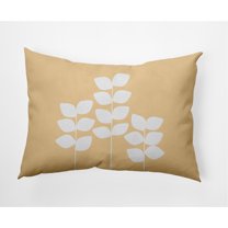 E by Design Simple Stems Indoor/Outdoor Lumbar Throw Pillow