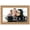 Gold, variant on 22x14 Gold Modern Bamboo Picture Frame - UV Acrylic, Foam Board Backing, Hanging Hardware