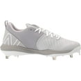 thumbnail image 6 of New Balance Men's Fuel Cell 4040V6 Low Metal Baseball Cleats Grey/White D 10, 6 of 8