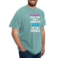 thumbnail image 4 of CafePress - My Daughter Has The Most Awesome Dad In The Worl T - Mens Comfort Colors Shirt, 4 of 5