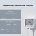 thumbnail image 3 of QP Smart CO2 Indoor Air Quality Monitor Wi-Fi App Alerts HD Display, 3 of 6