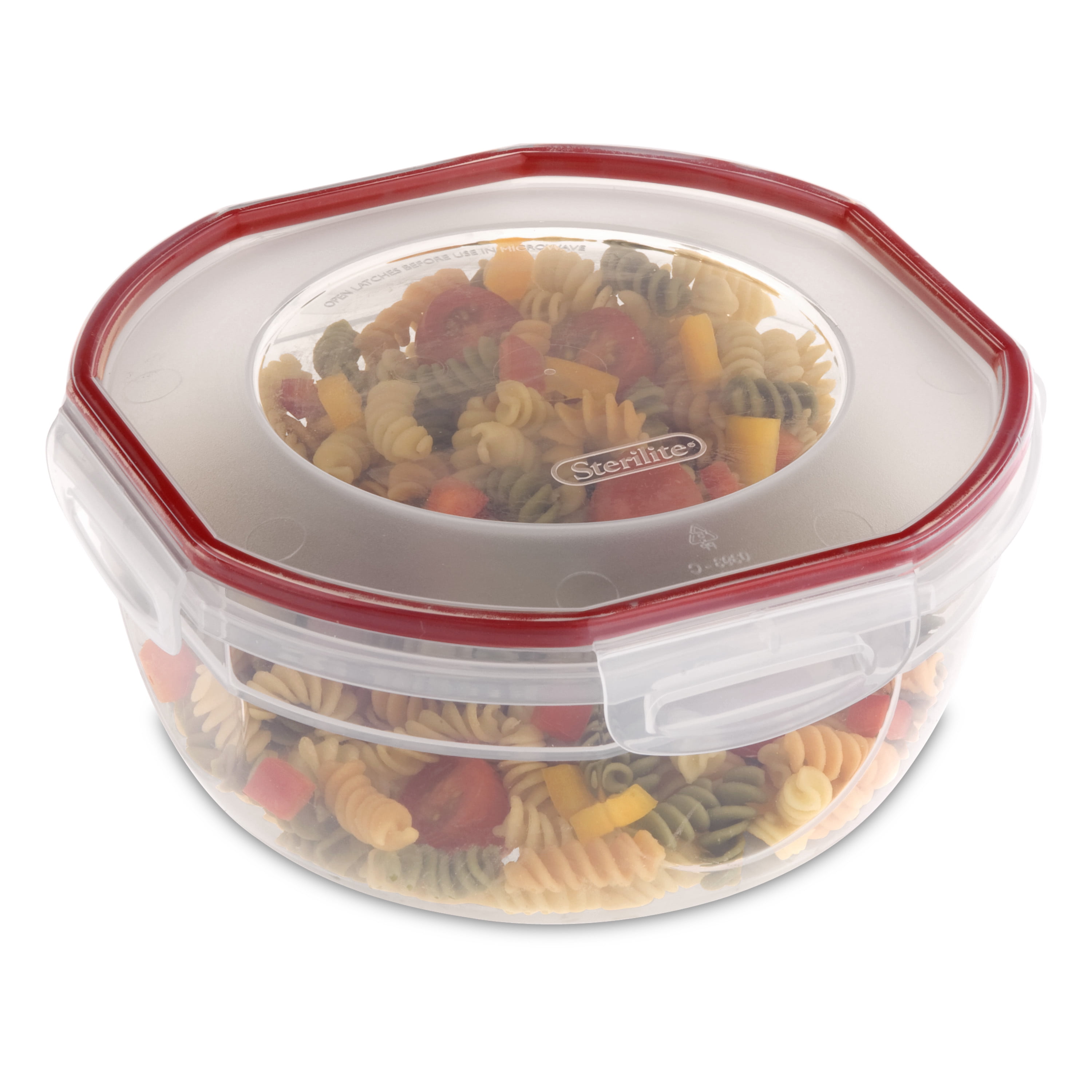 Sterilite Ultra Seal™ 2.5 quart Bowl Clear Set of 4