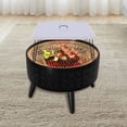 thumbnail image 4 of Handle Heat Lid Heat Deflector-Turn Fire Pit into a Patio Heater 30"x30", 4 of 11
