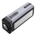 thumbnail image 2 of Lámpara Linterna de emergencia con luz de camping USB 2400mAh XPE+COB Luces de trabajo (gris) Likrtyny Para estrenar, 2 of 3