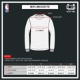 thumbnail image 5 of NBA San Antonio Spurs Mens Active Long Sleeve Tee Shirt, Team Color, Large, 5 of 5