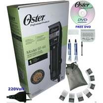 Oster 97 Classic 220v ex2s Professional Hair Clipper 76097-440 PLUS 7 Attachments   DVD