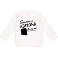 thumbnail image 2 of Inktastic Someone in Arizona Loves Me Toddler Sweatshirt, 2 of 4