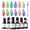 Multicolor2, variant on modelones Gel Nail Polish Set, 6 PCS Neutral Nude Brown Gel Polish Fall Colors 2024 Gold Glitter Nail Gel Polish Soak OFF LED Nail Art Gel Kit Manicure Salon DIY Christmas Nails Gift