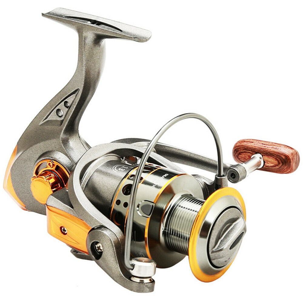 Fishing Reel All Metal Spool Spinning Reel 8KG Max Drag 12BB Fishing Accessories 