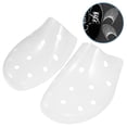thumbnail image 4 of 2 pares de hormas de plástico transparente para zapatos de hombre y mujer, ajustables para zapatillas y botas, para evitar arrugas y mantener la forma, 4 of 7