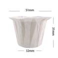 thumbnail image 2 of Coffee Filters,Pack of 100 Paper Filter +Reusable K Cup Coffee Pod for Reusable Single Serve Pods Compatible with k cup 2.0 & 1.0 Coffee Maker, 2 of 5