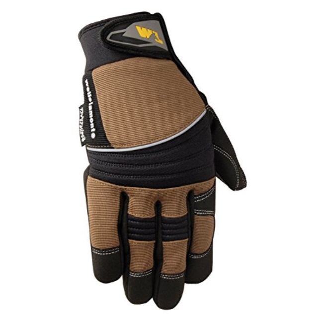 men's hidexterity winter gloves, 60gram thinsulate, synthetic leather