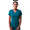 Caribbean Blue, variant on Pro Scrubs For Women - Modern V-Neck Scrub Top - P7002 - Cinnamon - L