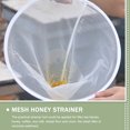 thumbnail image 2 of Mesh Colander Honey Debris Strainer 3 Pcs Filter Bag Nylon Equipment Coffee Kitchen White, 2 of 6