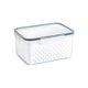 thumbnail image 1 of Refrigerator Storage Box Fridge Organizer Vegetable Fruit Boxes Drain Basket Storage Containers Pantry,Medium, 1 of 5