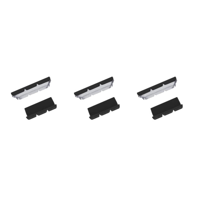 Kit de toldo columpio impermeable Billuyoard Negro 3 plazas